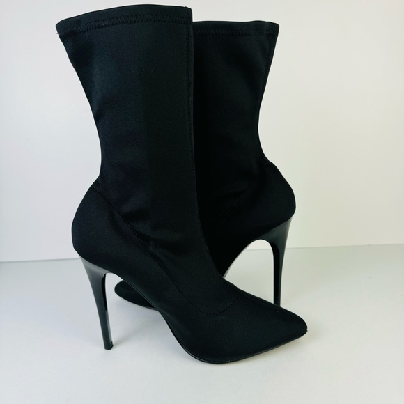 Call It Spring Hailassi Pointed Toe Mid Calf Stiletto Heels Shoes Women’s Sz 7.5 - Picture 8 of 11